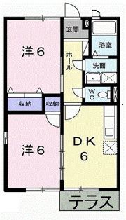 アムールの間取り画像