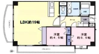 ネオアージュ三鷹の間取り画像