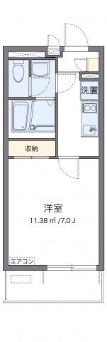 クレイノリンローの間取り画像