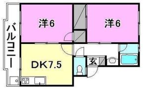 関谷マンション（西石井）の間取り画像