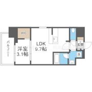 ソルテラスOSAKA EAST GATEの間取り画像