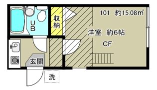 ハイムラサールの間取り画像