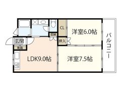 本逕寺ビルの間取り画像