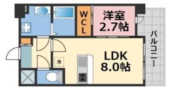 ラシーヌ瓦屋町の間取り画像