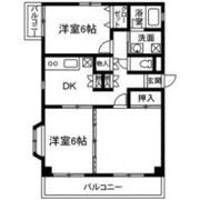 ウエストビルの間取り画像