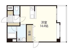 シティハイツ西霞の間取り画像