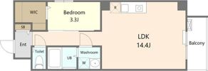 グランオーシャンIMAIKEの間取り画像