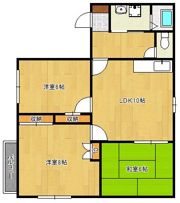 サンエル城野の間取り画像