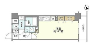 アール・ケープラザ横浜関内の間取り画像