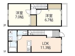 プリムローズ福島の間取り画像