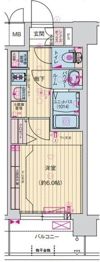 プレサンス東小橋エレディータの間取り画像