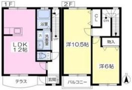 ルーミィ大澤Ⅱの間取り画像