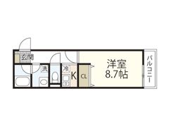 リフレスロイヤルシティⅤの間取り画像