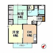 グリーンヒルD（高丘東）の間取り画像