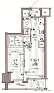 日神デュオステージ池袋の間取り画像