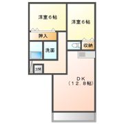 末吉大丸マンションBの間取り画像