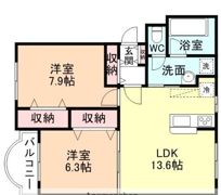 ミューM＆Uの間取り画像