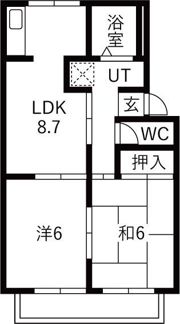 ニューシティ寛の間取り画像
