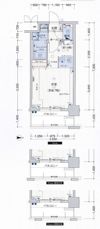 プレサンス心斎橋モデルノの間取り画像