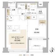 グランスイート神楽坂ピアースサウスヒルズの間取り画像