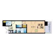 ブランオールA館の間取り画像