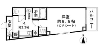 ホワイトカウンティ富士見台の間取り画像