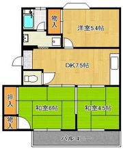 ラナンキュラスの間取り画像