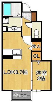 テロワール五番館の間取り画像
