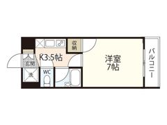 メイユール広兼の間取り画像