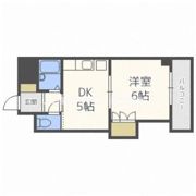 ローズコーポ天満東の間取り画像