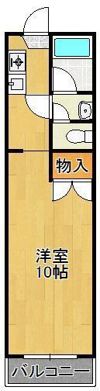 ベルハウス穴生の間取り画像