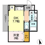 アンジュール高島平Ⅰの間取り画像