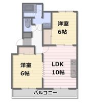 ライフインアカマの間取り画像