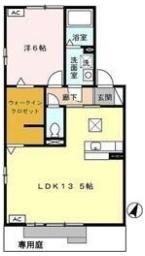 Vivienda・K(ビビエンダケイ) Bの間取り画像