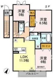 グランチェスタ B棟の間取り画像