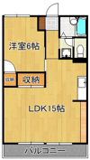 ハイツはるみつの間取り画像