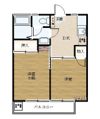 オージーハイツの間取り画像