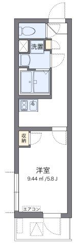 クレイノカルム エスの間取り画像