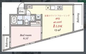 グランドハウス中目黒の間取り画像
