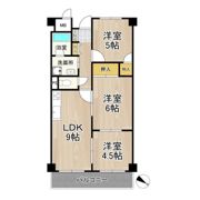 久光マンションの間取り画像