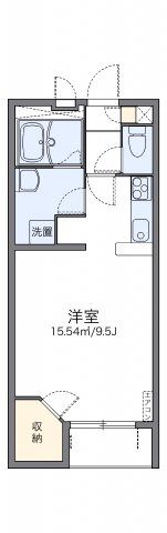 レオネクストアイリーブルーの間取り画像