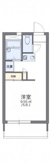 レオパレス中居の間取り画像