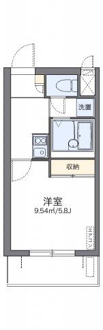 レオパレスオゥルの間取り画像