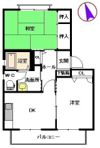 エスポワール北花立の間取り画像