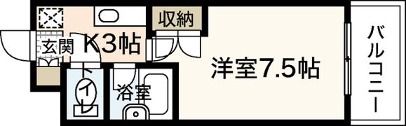 Hornet 21の間取り画像