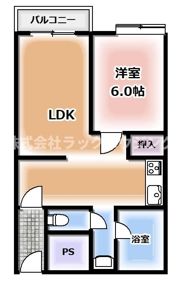 ウエストプラザの間取り画像