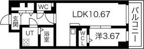 S-FORT北千種の間取り画像