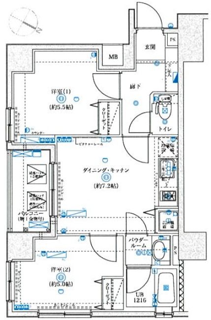 間取図