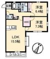 シャーメゾンIの間取り画像