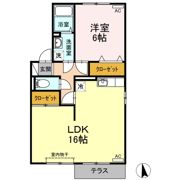 セジュール楓の間取り画像